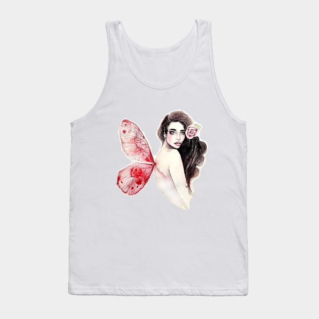 Butterfly Wings Tank Top by TatianaBS